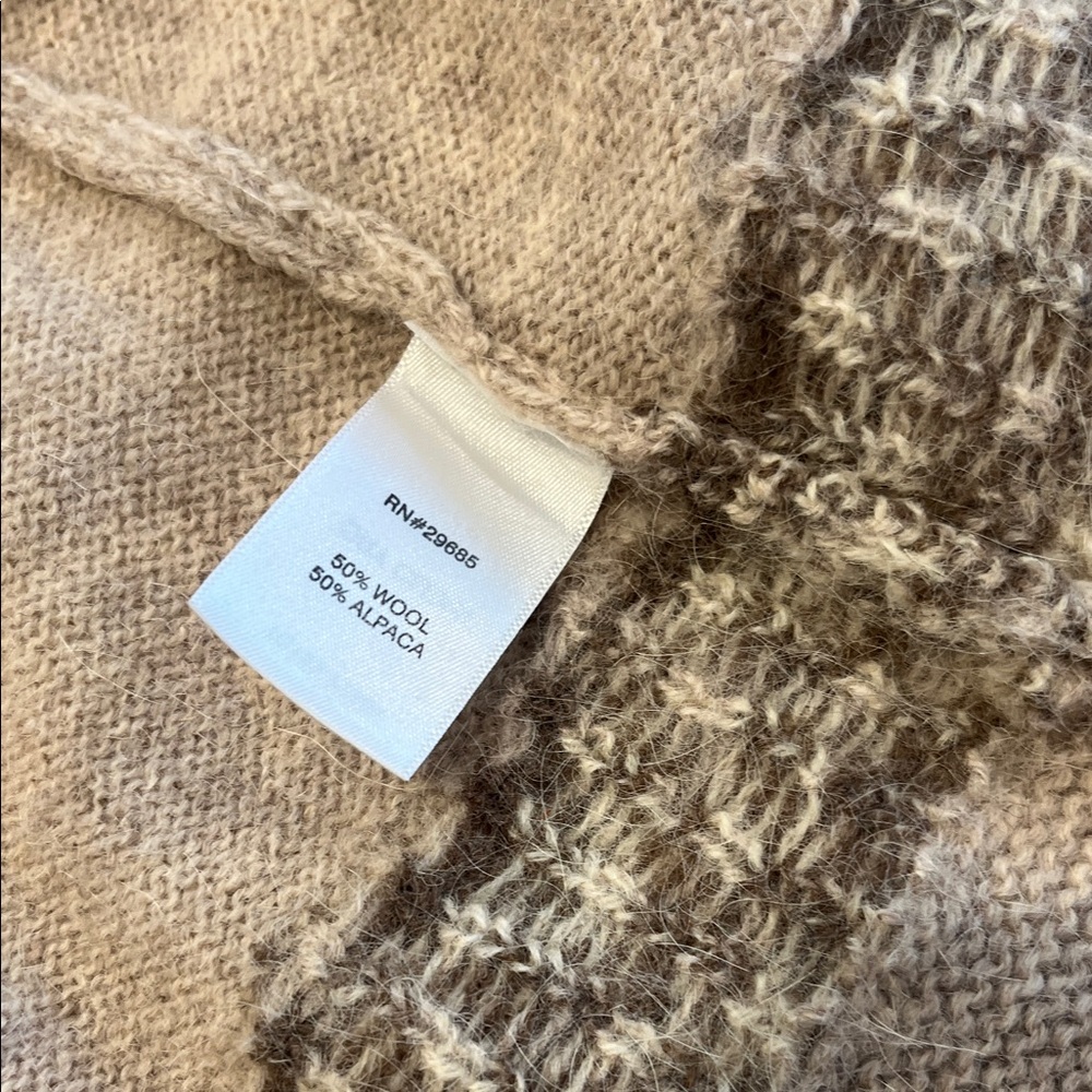 Pendleton Alpaca Wool Blend Aztec Southwestern Zi… - image 4